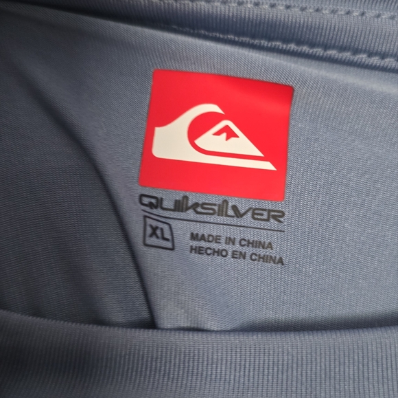 Men's Quiksilver Long Sleeve Surf Tee Size XL NWT - Picture 4 of 8